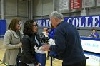 WBBall Final Four tribute  Wheaton College honored the 25th anniversary of the 1994-95 women’s basketball team that went to the NCAA final four during halftime ceremony of Wheaton’s game against Mount Holyoke College Saturday, January 18, 2020. - Photo By: KEITH NORDSTROM : Wheaton, basketball, NCAA, Final Four, 25th anniversary